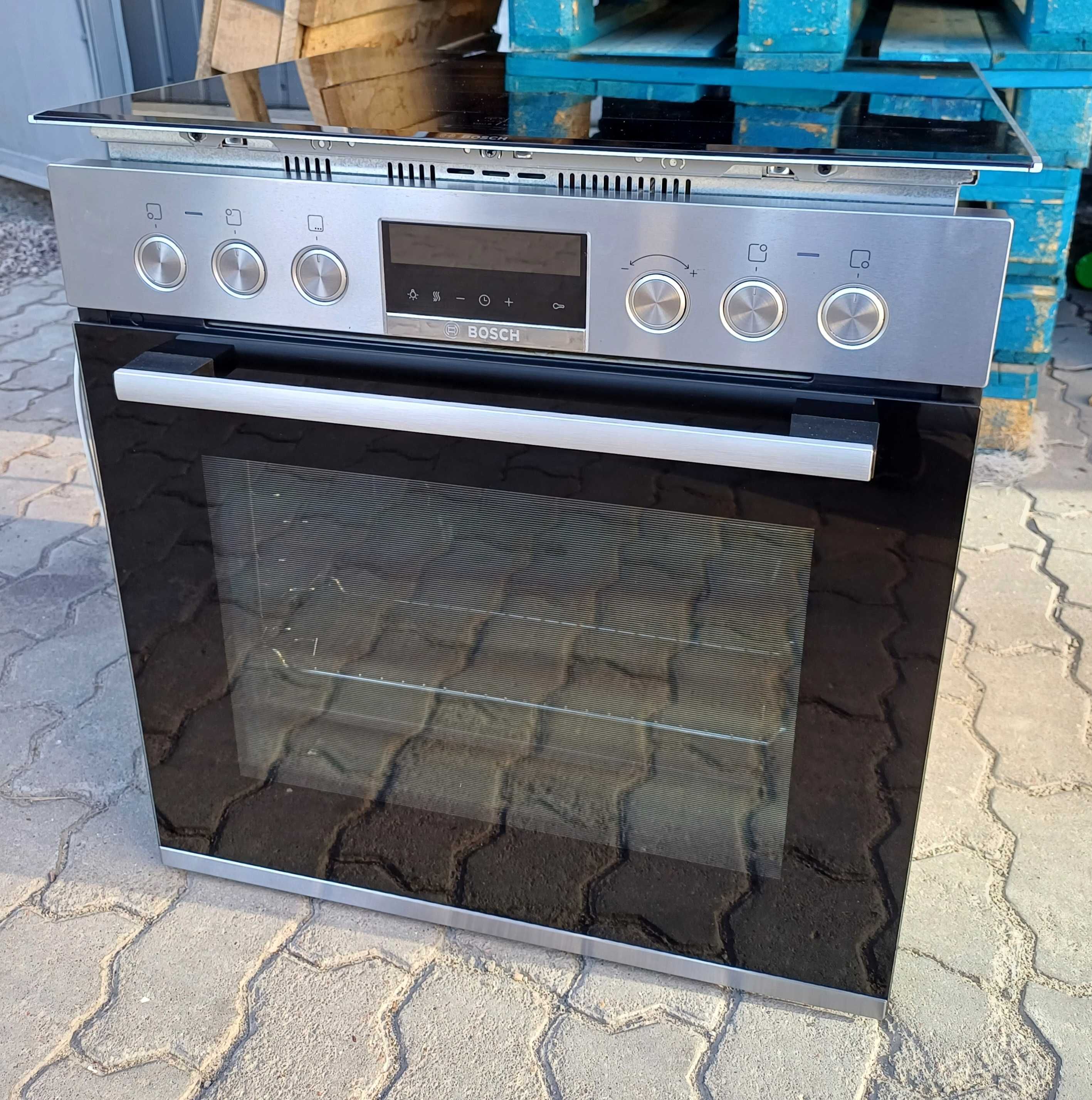 Встраиваемая духовка с индукционной поверхностью Бош Bosch HEA578BS1