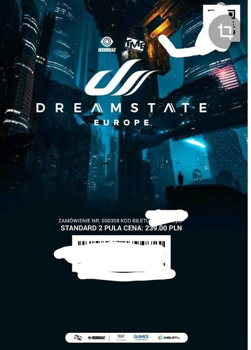 Bilet na dreamstate