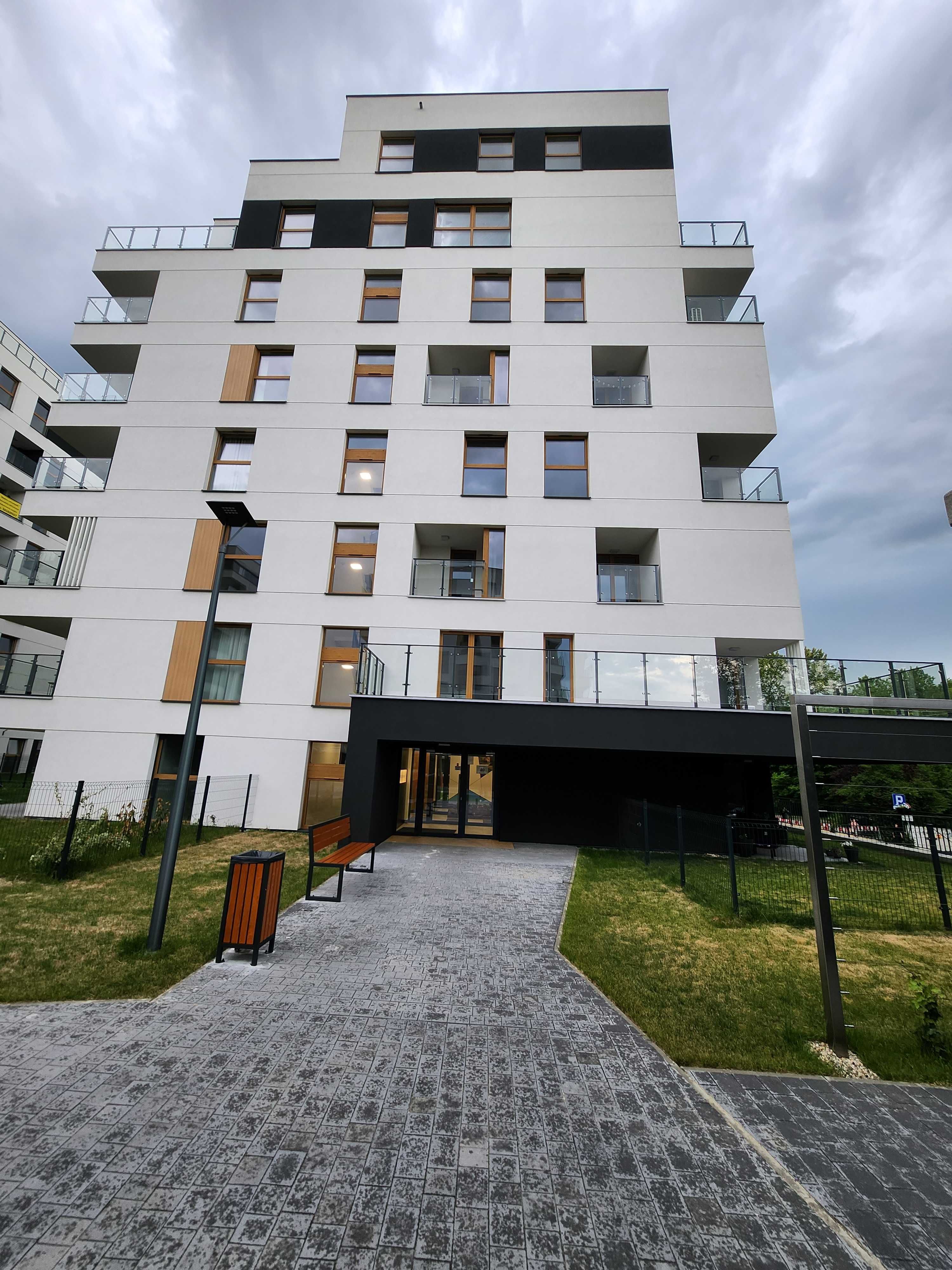 Nowe 3 pokojowe Mieszkanie 63m²  Katowice Trzy Stawy do wynajecia