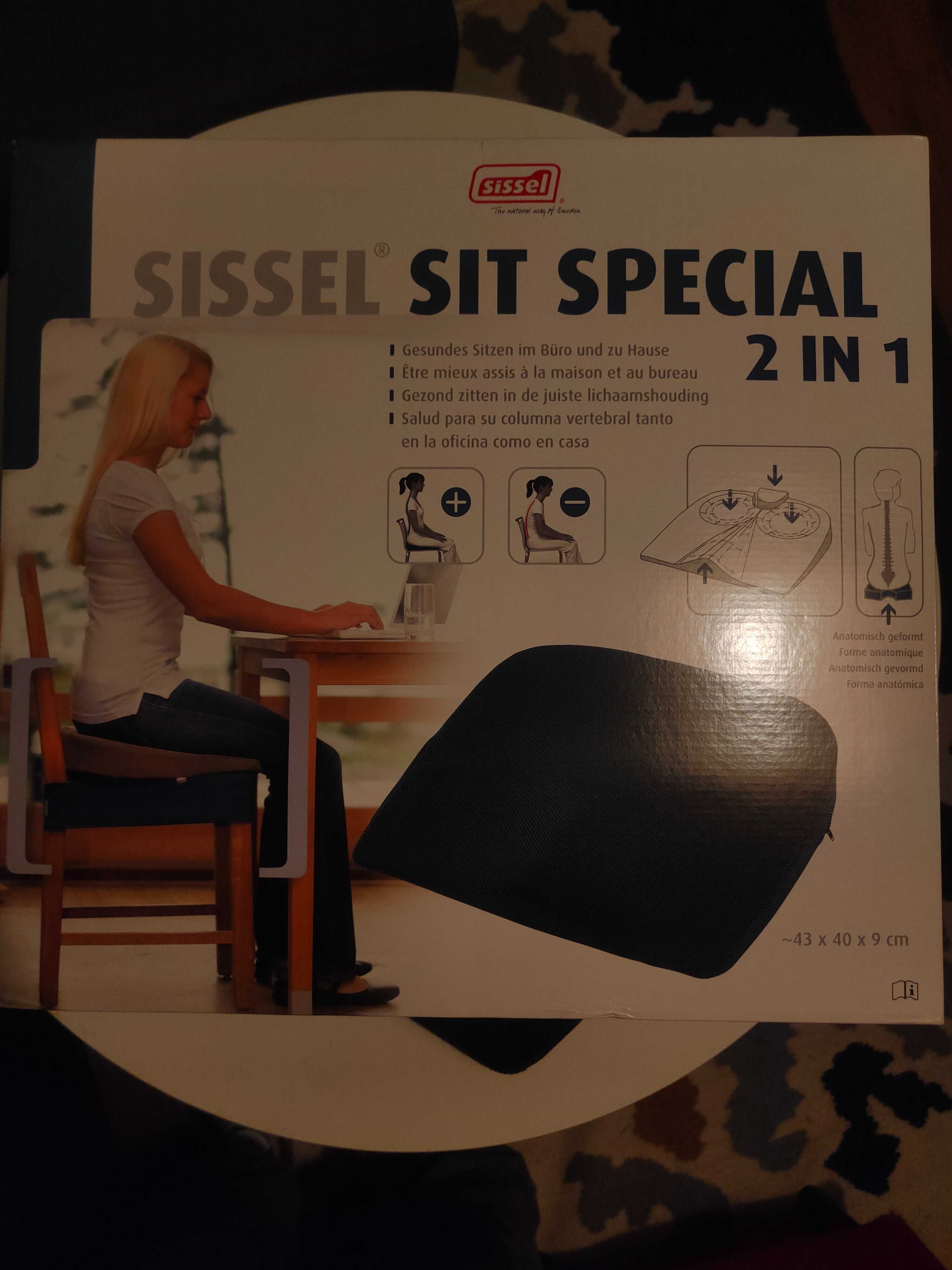 Poduszka ortopedyczna do siedzenia Sissel sit special 2 in 1