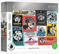 Puzzle 1000 Disney Retro Posters Trefl, Trefl