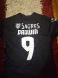 Camisola Darwin nunez preta Benfica