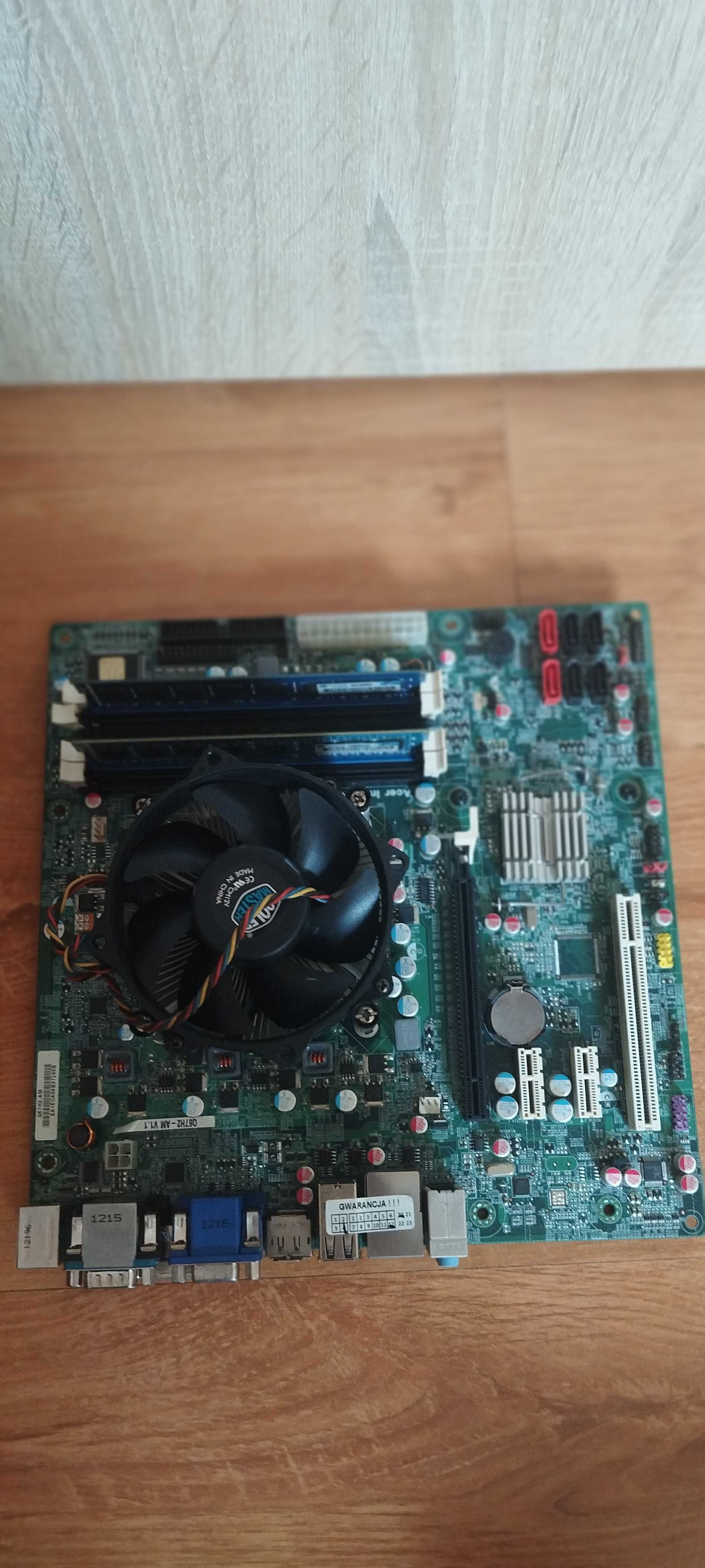 PŁYTA GŁÓWNA 67H2-AM V1.1 + Ram i procesor