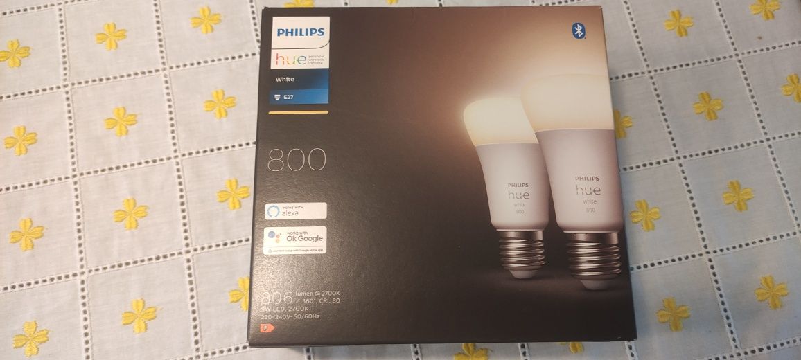 Lâmpadas inteligentes Philips Hue - bluetooth e Zigbee