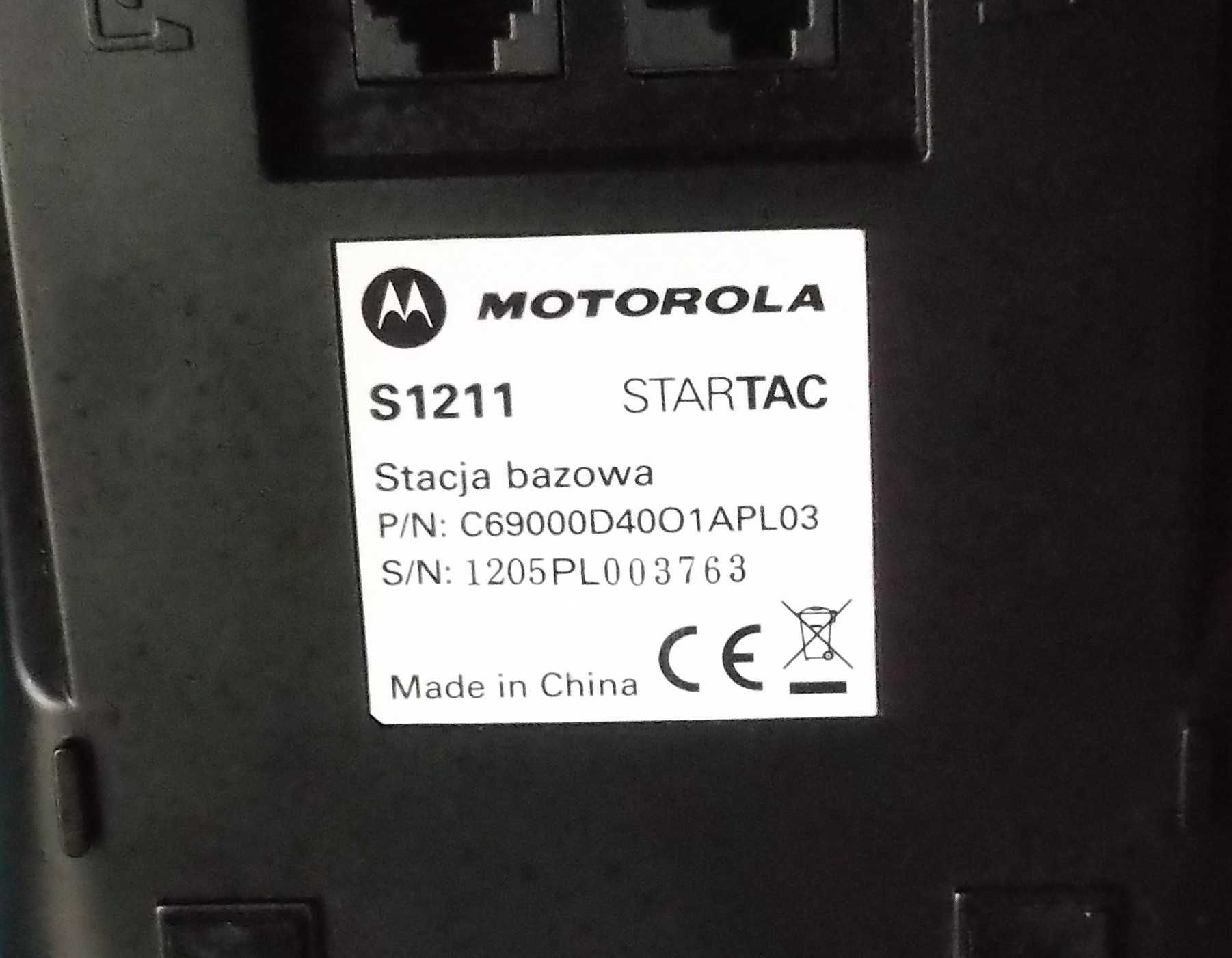 Stara Motorola S 1211. Stacja bazowa