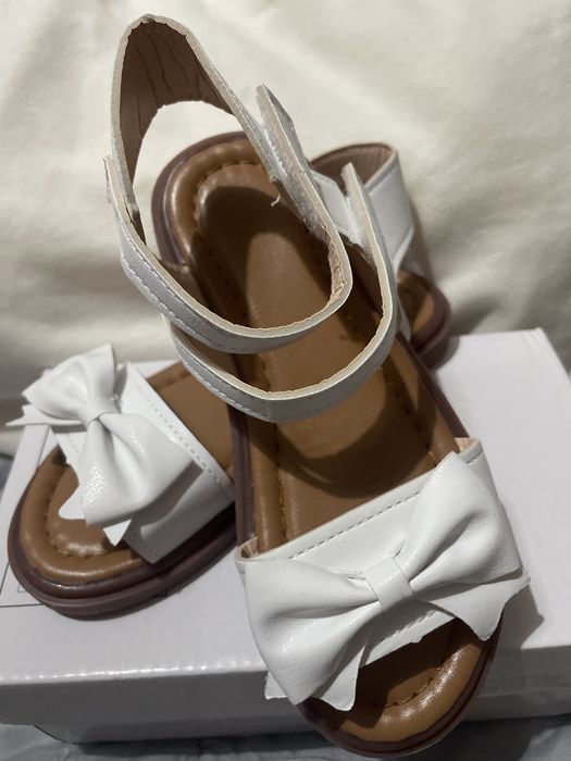 Sandalia menina ,29 nova branca