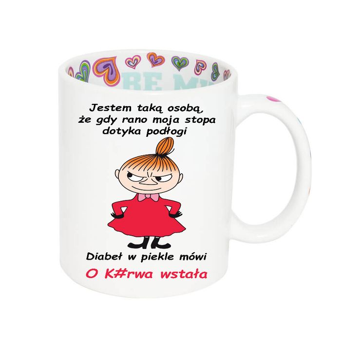 Kubek z nadrukiem Mała Mi,  Śmieszne, BI-LOVE-MI-035