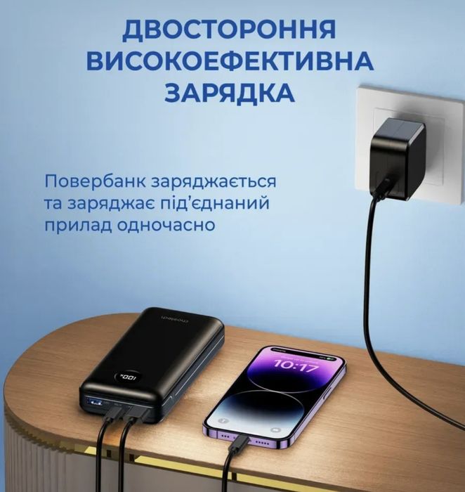 Павербанк УМБ CHOETECH B653 / 20000 mAh / 45W UPS