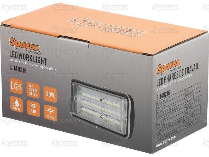 Lampa robocza LED 3500 Lumeny John Deere 600 800 SUPER  700MOCNESparex