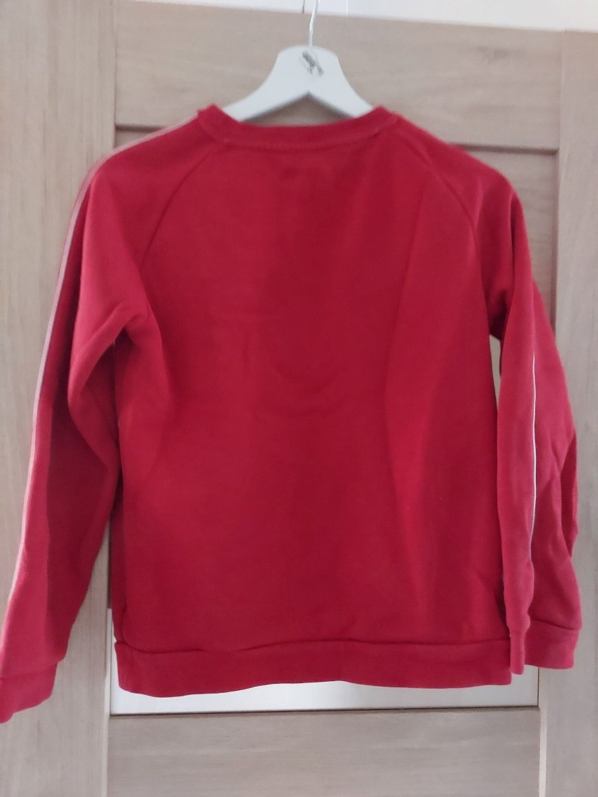 Bluza adidas czerwona