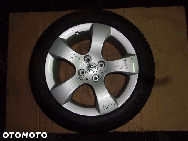 KOŁO ALUMINIOWE Z OPONAMI PEUGEOT 16  4x108