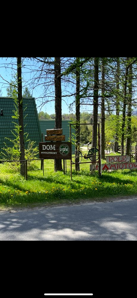 Pole namiotowe Wetlina. BIESZCZADY