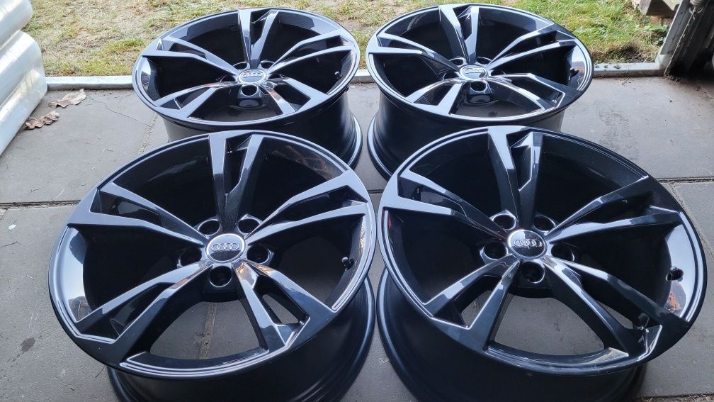 18"  Audi S-line A5  5x112 8,5j et29  czarne Idealne A4 A6 Allroad
