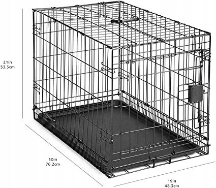 klatka metalowa Amazon Basics 76x48x53cm