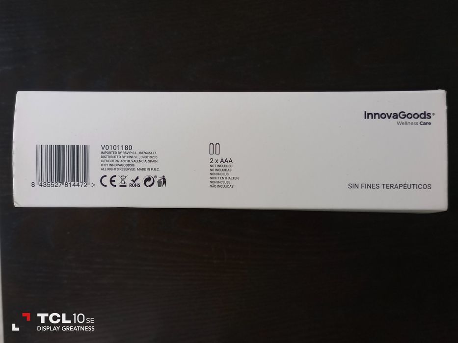 Massajador para Pescoço e costas por impulsos elétricos.