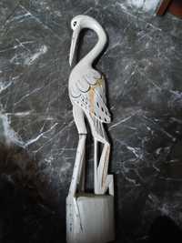 Żuraw ręcznie rzeźbiony