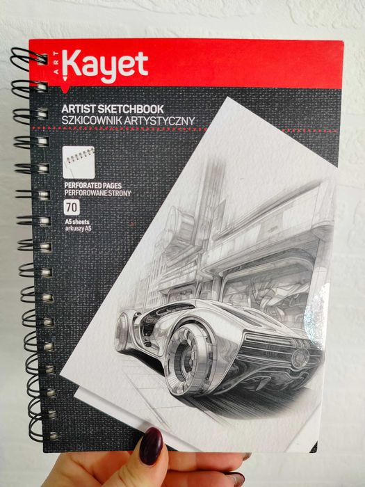 Szkicownik artystyczny Kayet A5  70stron