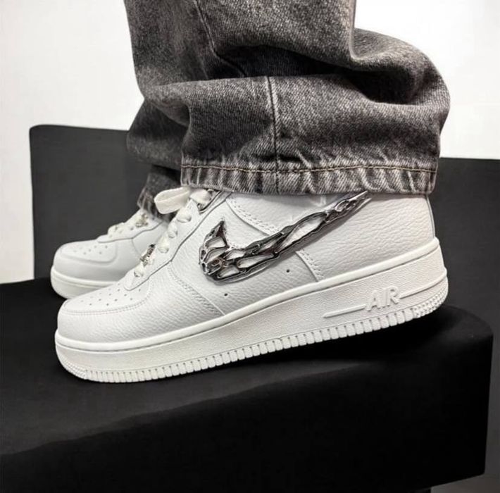 36-45 Nike Air Force 1 Low ‘Molten Metal Silver ‘