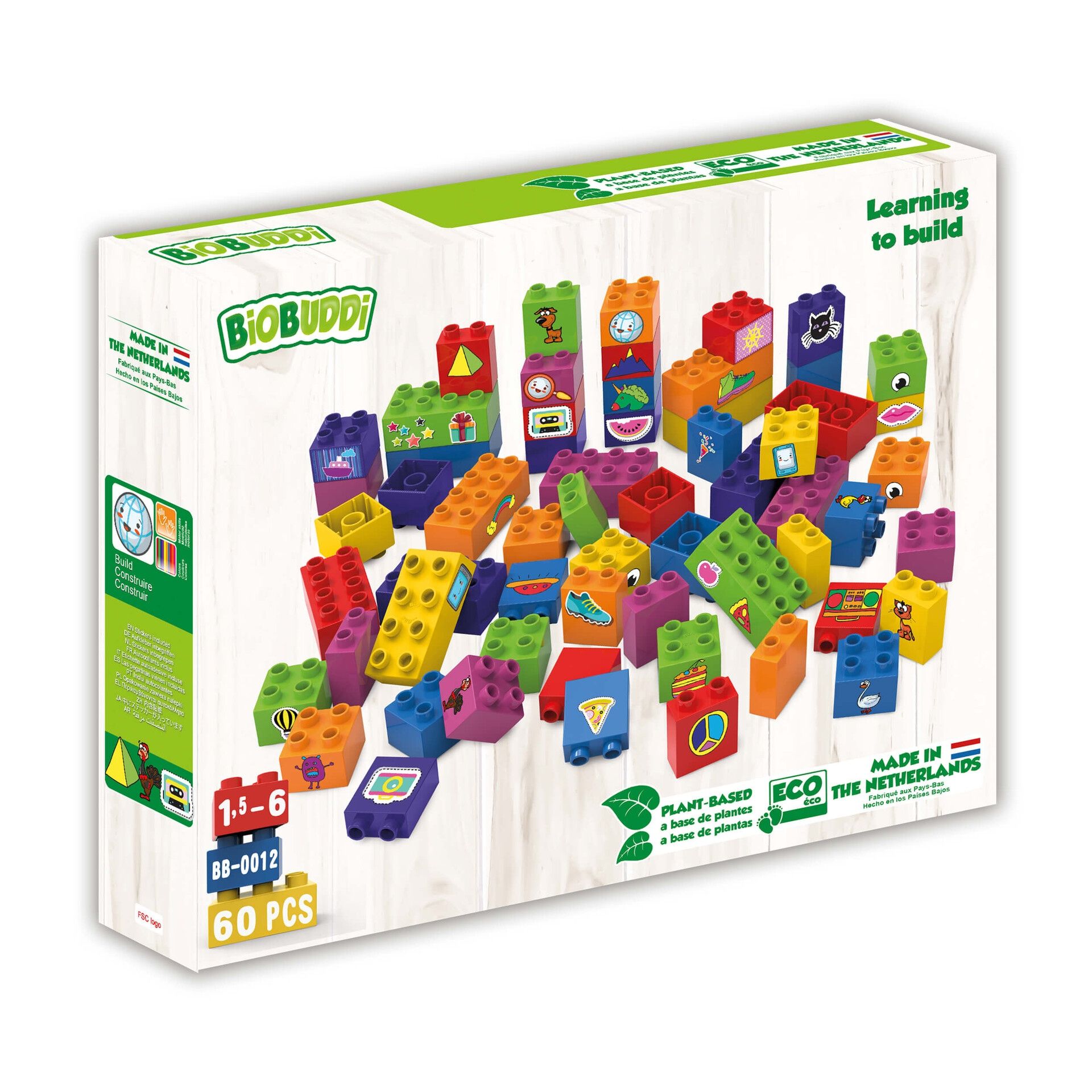 Lego ecológico (60 peças)