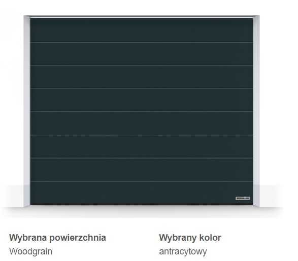 Brama Hormann 5000x2250 mm 10 Kolorów Ocieplana