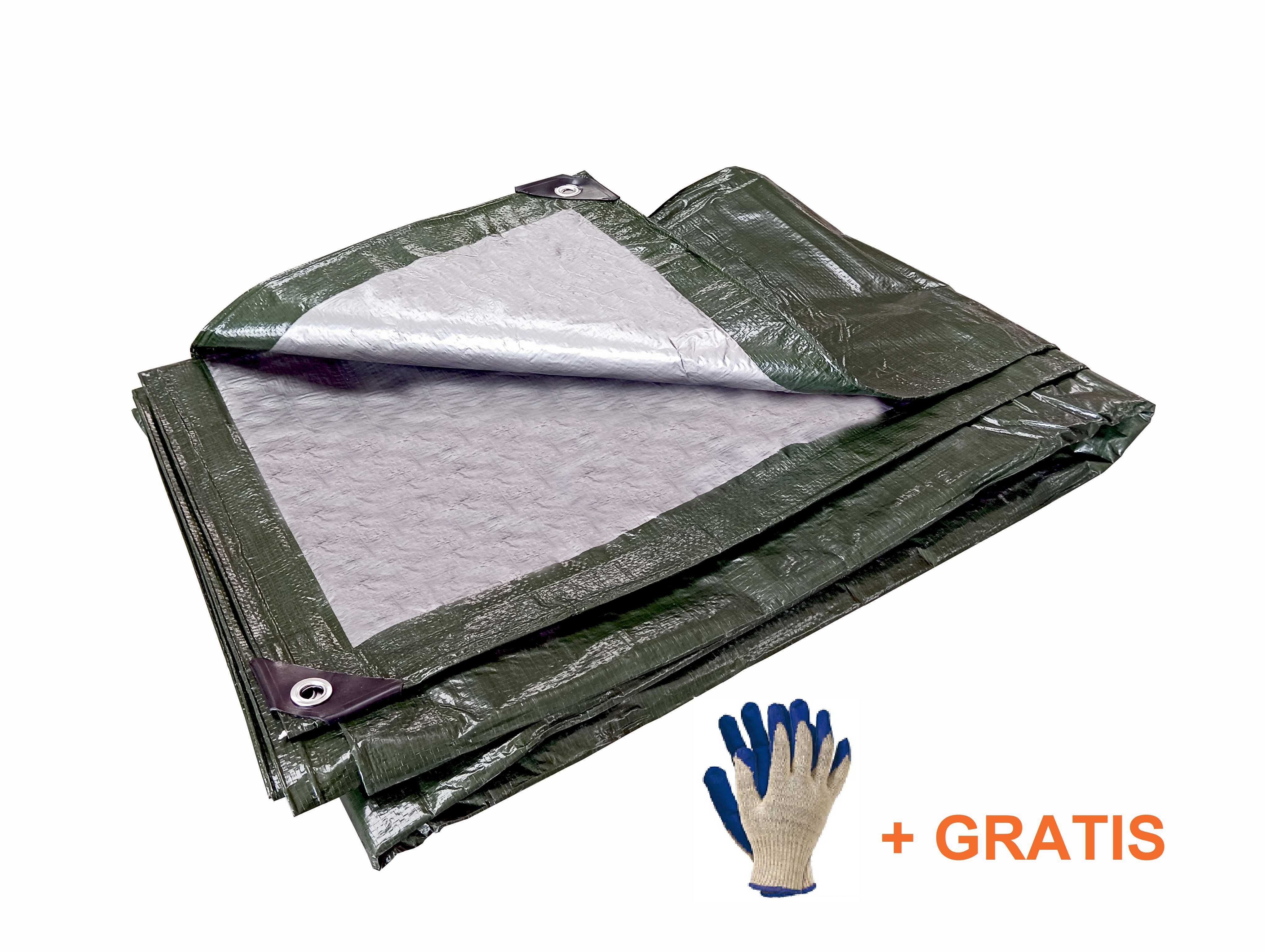 Plandeka 4x5 Płachta 2x GRUBA 130g Mrozoodporna UV