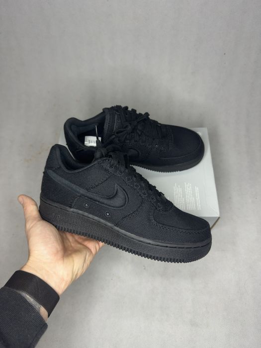 Buty Sportowe Nike Air Force 1 low canvas 40 czarne