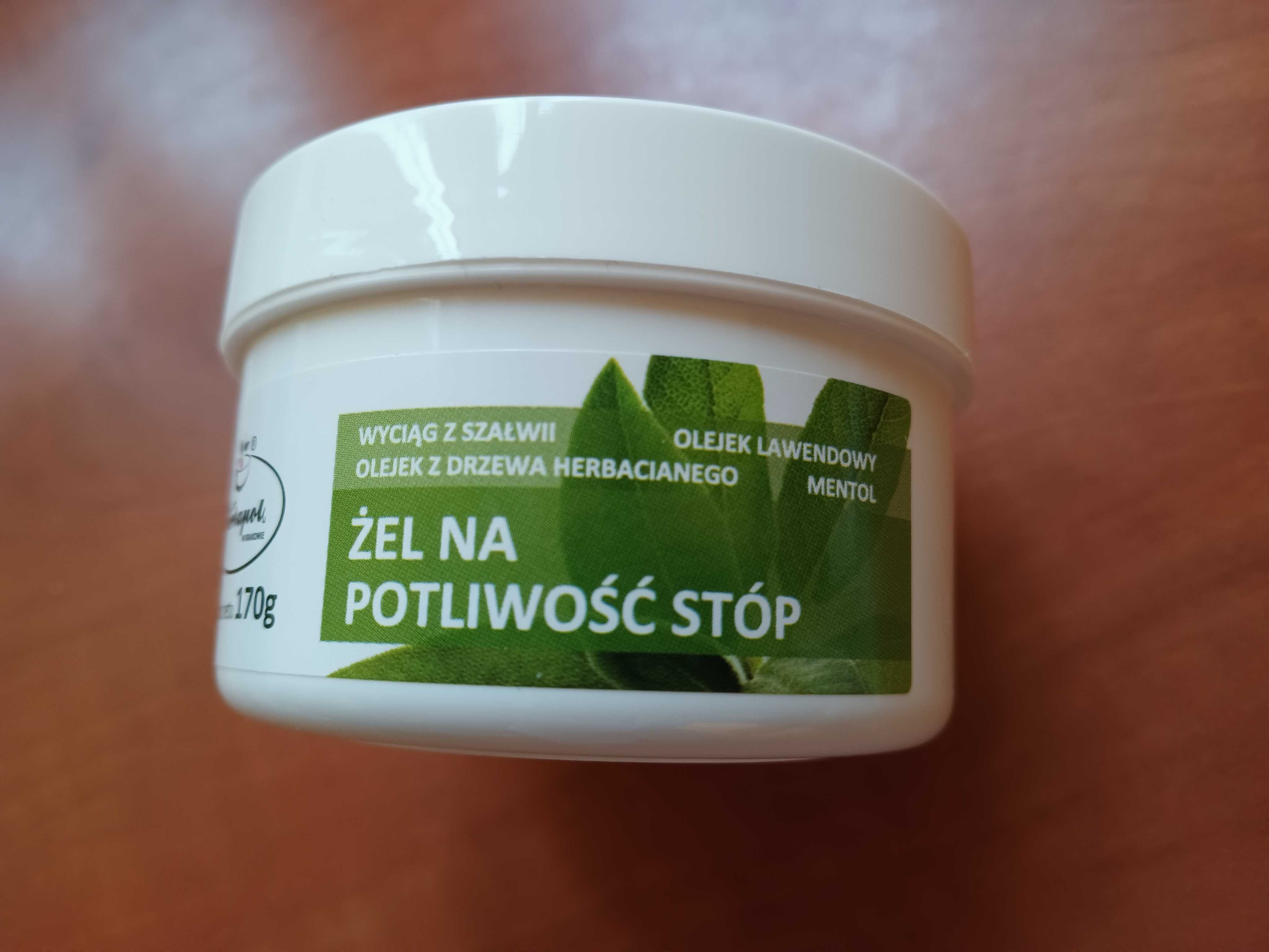 Żel na potliwość stóp 170g