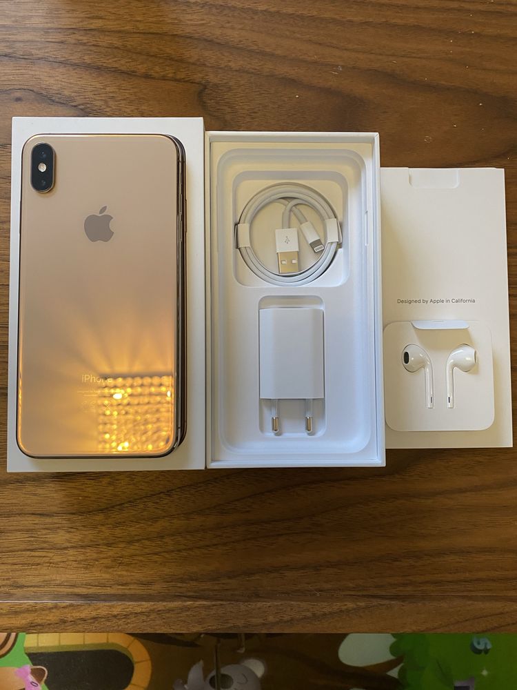 iPhone XS Max 256 GB Gold jak NOWY