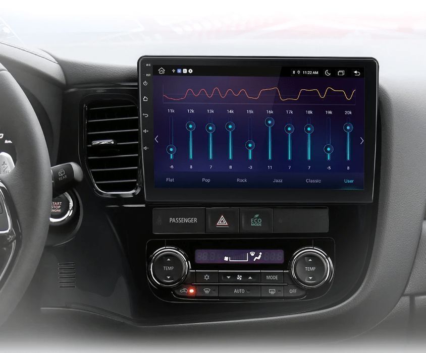 Nowoczesne radio Android do Mitsubishi Outlander 3, 1GB, 32GB