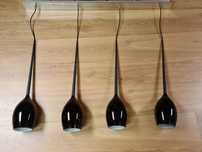 Lampa sufitowa czarna