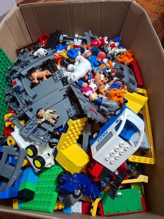 Lego duplo 11 kg ogromny zestaw klocków