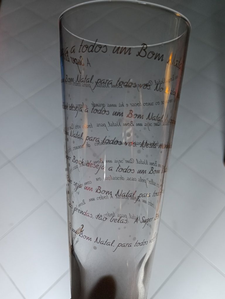 Super Bock copo edição Natal