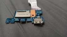 Moduł USB z czytnikiem kart do laptopa HP