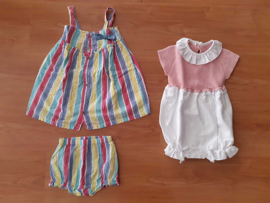 Roupa de Bebé Menina de Verão - 12 meses (29 peças)