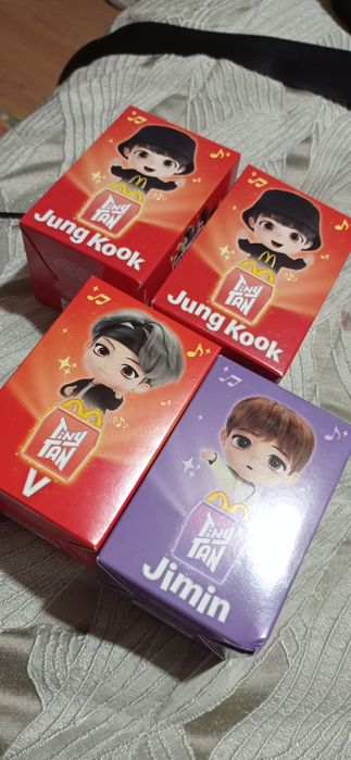 BTS McDonald's menu infantil