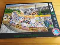 Puzzle 1000 Barcelona Park Guell EUROGRAPICS