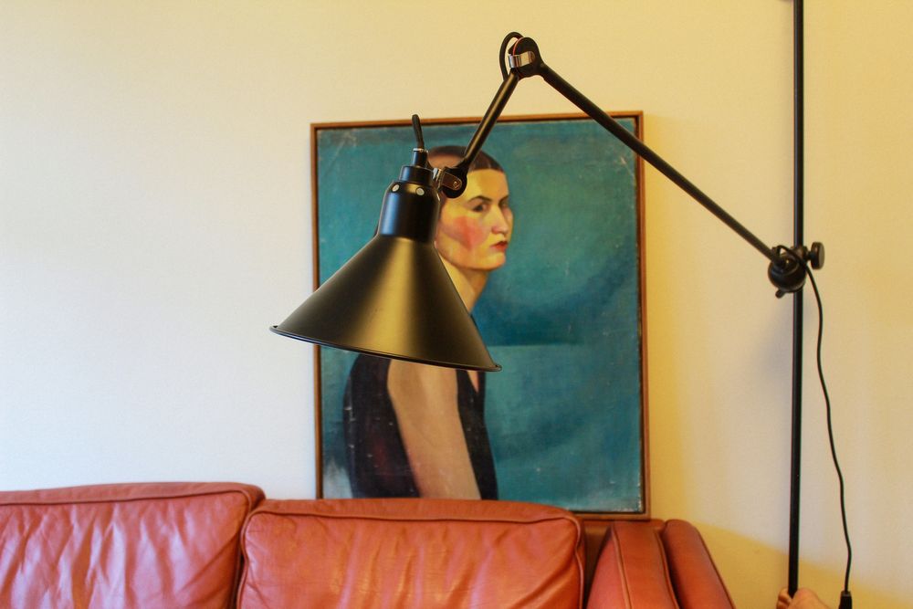Lampe Gras N°214 wall lamp by Bernard-Albin Gras
