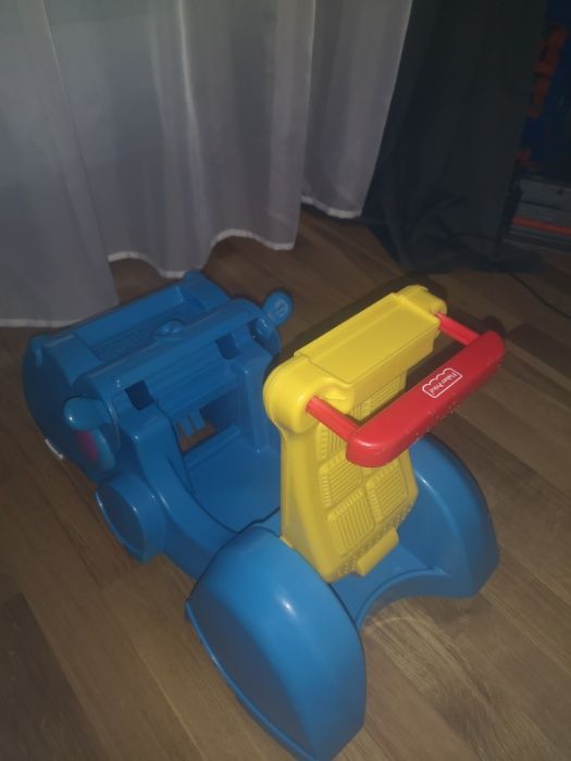 Jeździk chodzik pchacz Fisher Price hipopotam