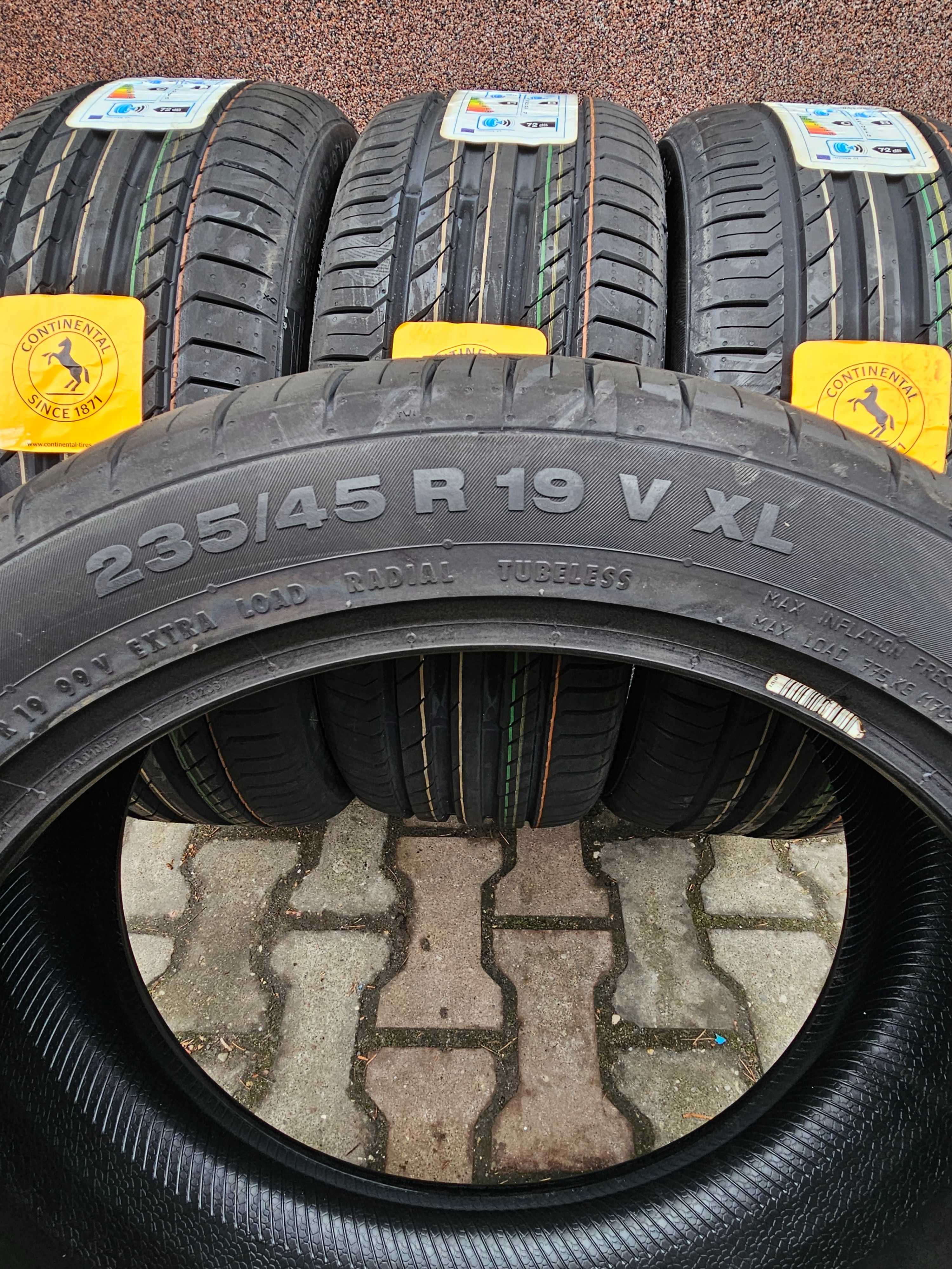 235/45R19 continental sport contact 5