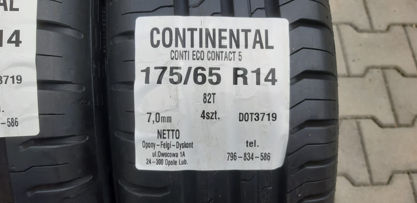 Opony Continental 175 65 R14