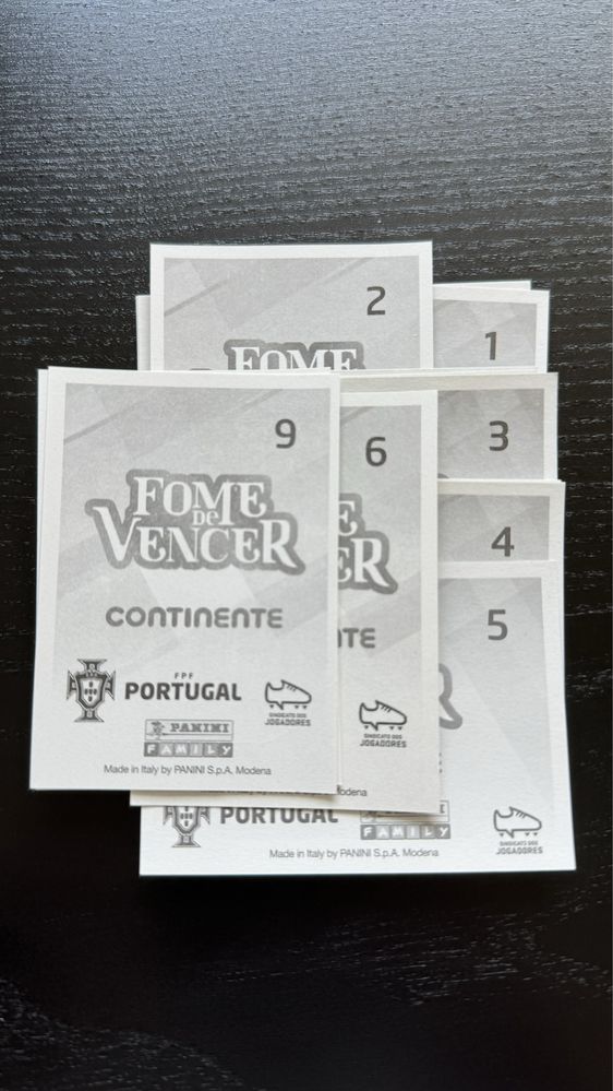 Vendo cromos Portugal- Fome de Vencer