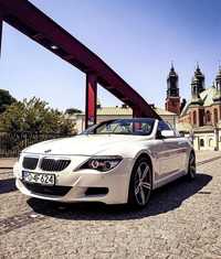 BMW Seria 6 650i Cabrio Lift 4.8L 367hp AlpinWeiss Skóry 150000km!! Shadowline