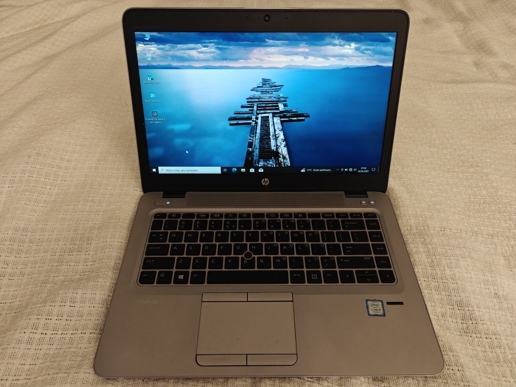 Laptop HP elitebook 840 G4 + stacja dokująca