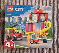 Конструктор LEGO City Пожежне депо та пожежна машина (60375)