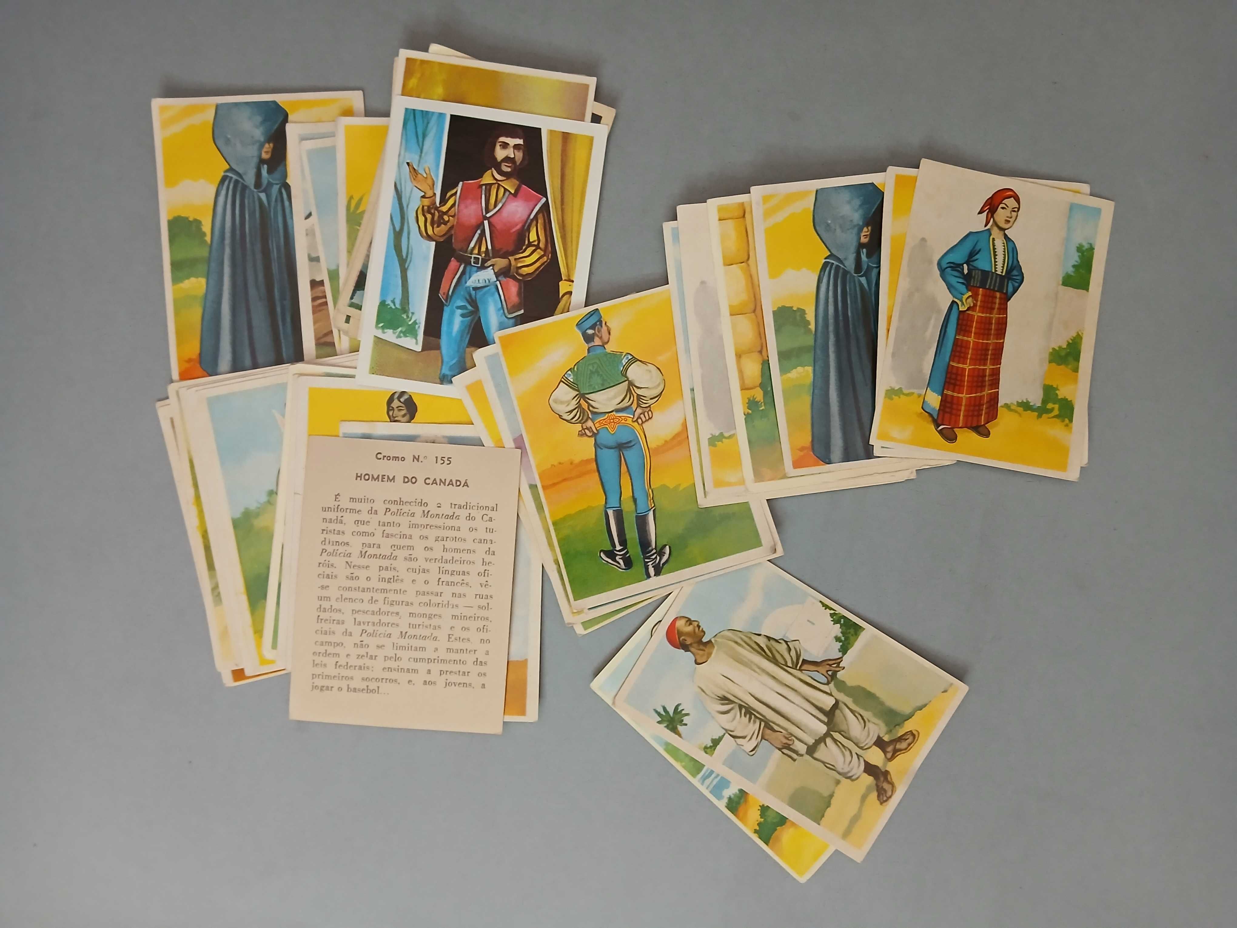 cromos de cadernetas diversos