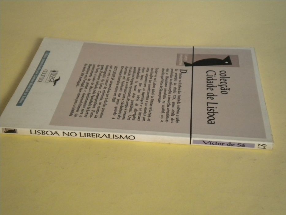 Lisboa, no Liberalismo de Victor de Sá