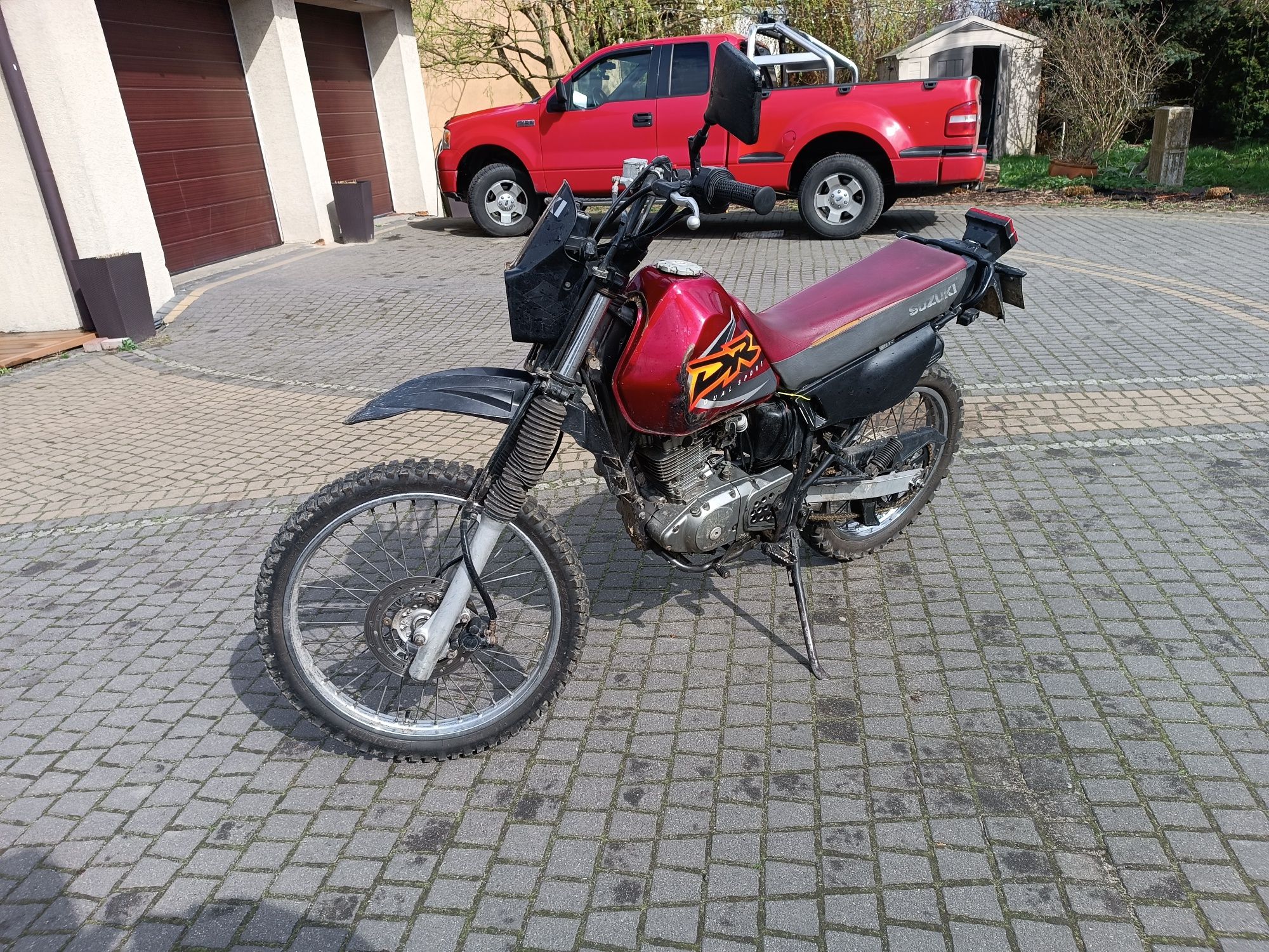 Suzuki dr 125 zamiana zamienię na motocykl quad cross prl auto bus