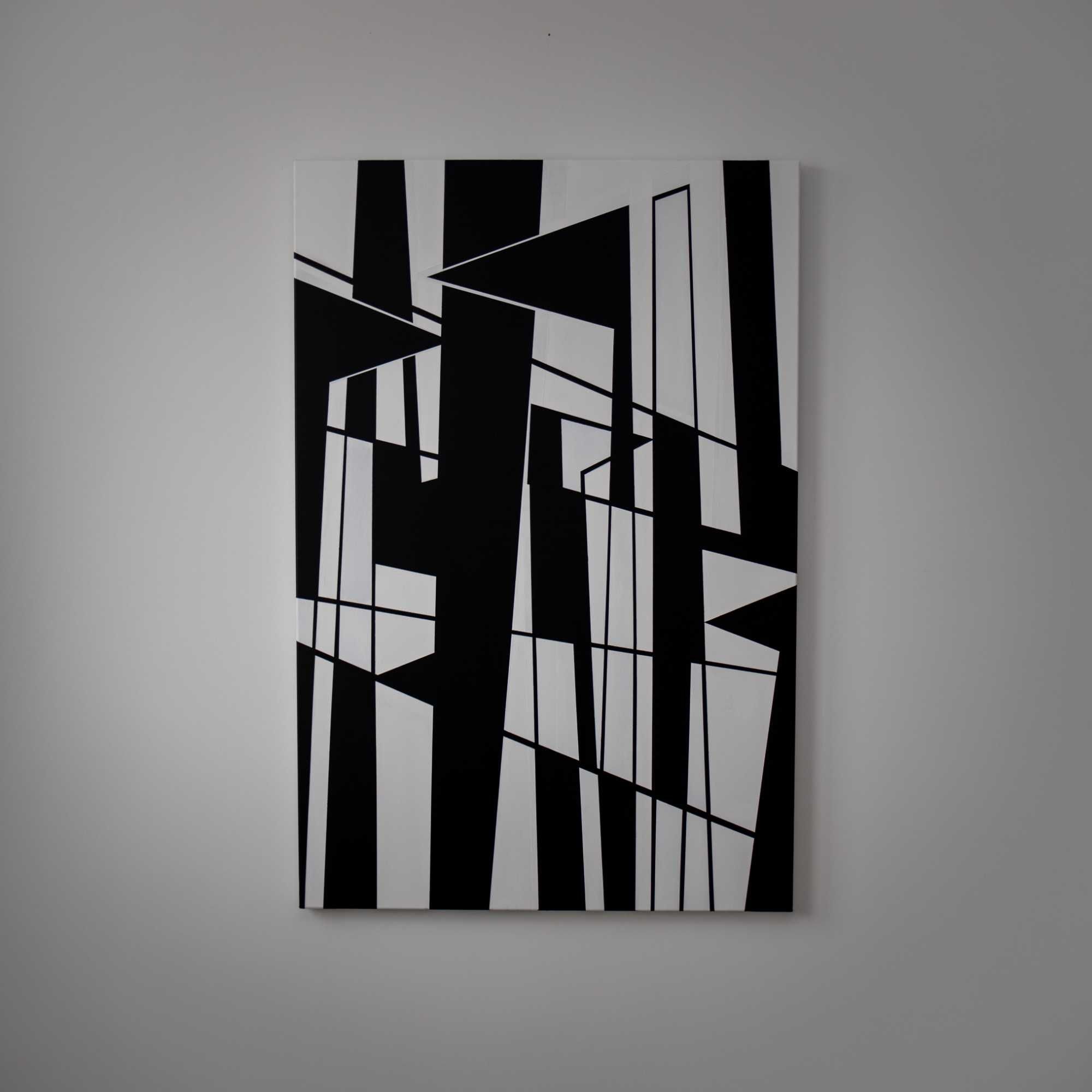 Obraz geometryczny akrylowy, 120x80cm