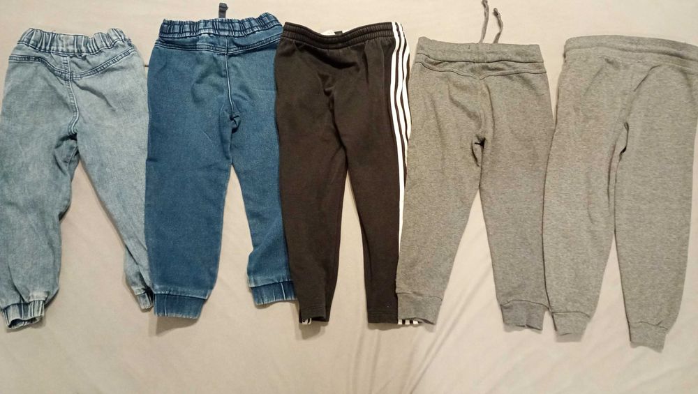 11 par spodni 104 Sinsay,adidas,Primark