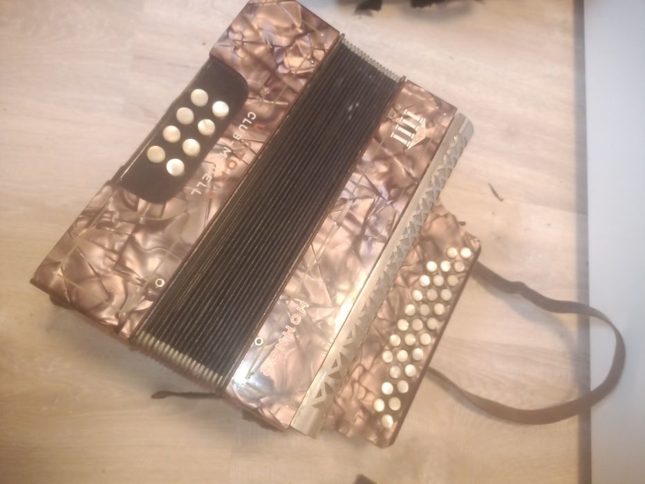 Akordeon Hohner Victoria Club  heligonka zabytek